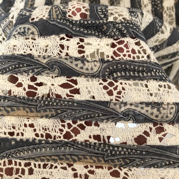 Carmen Marc Valvo lace and cotton dress - Picture 4 of 4